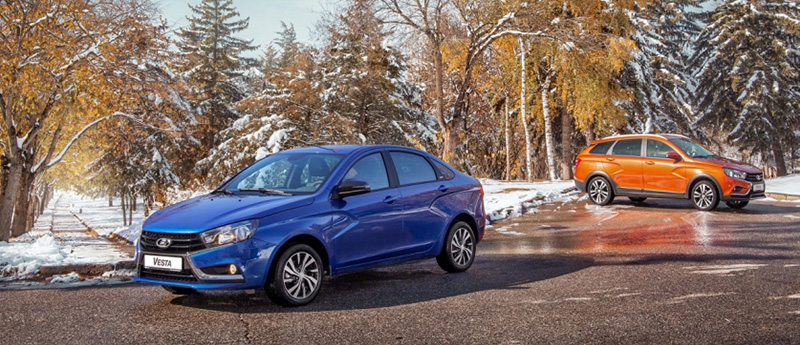 LADA: рост продаж в январе 2020 года